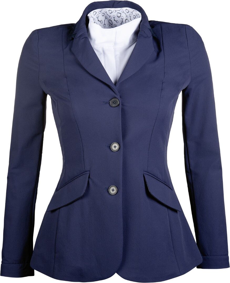 Navy three button equestrian show coat in Navy