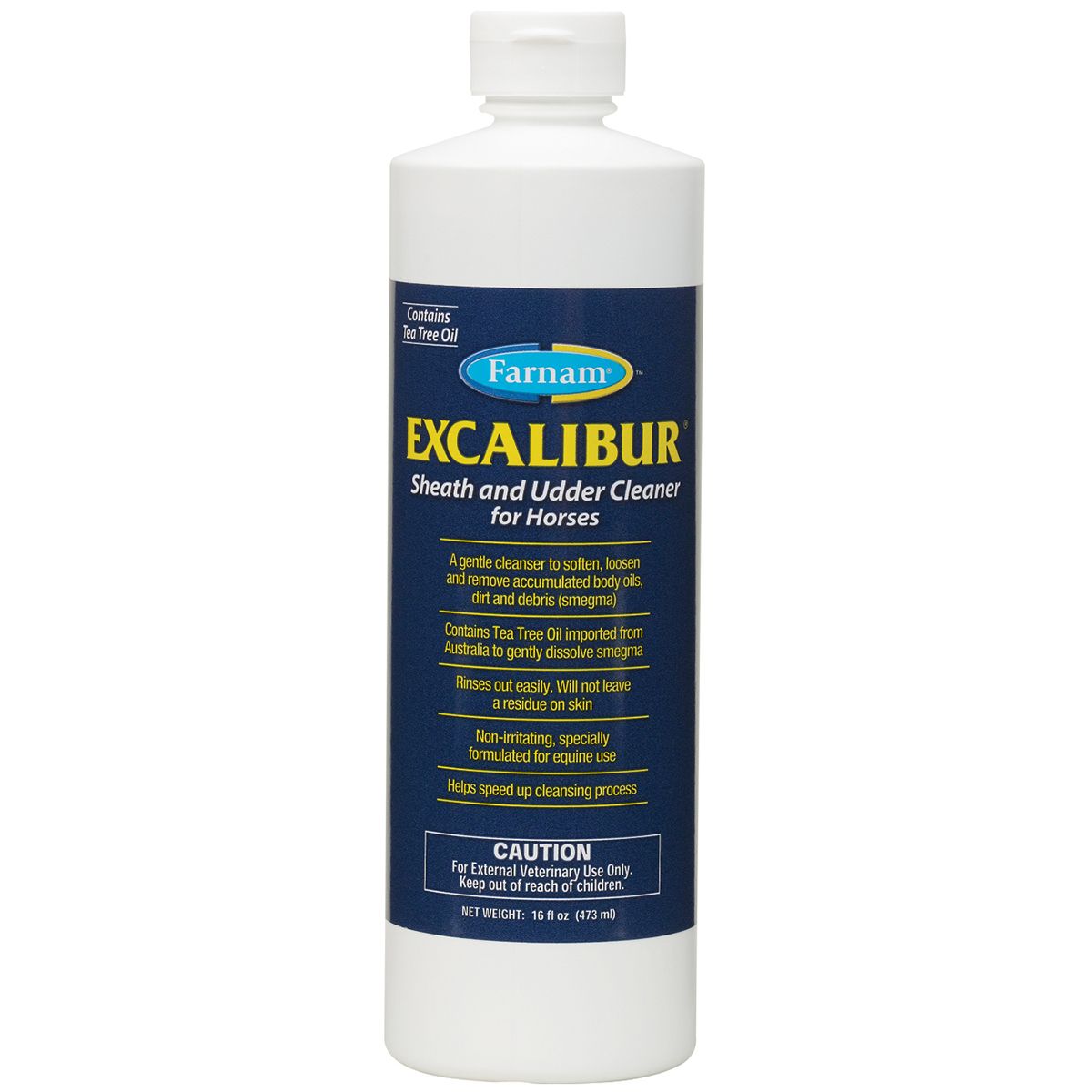 16 oz container of Farnam Excalibur sheath and udder cleaner for horses