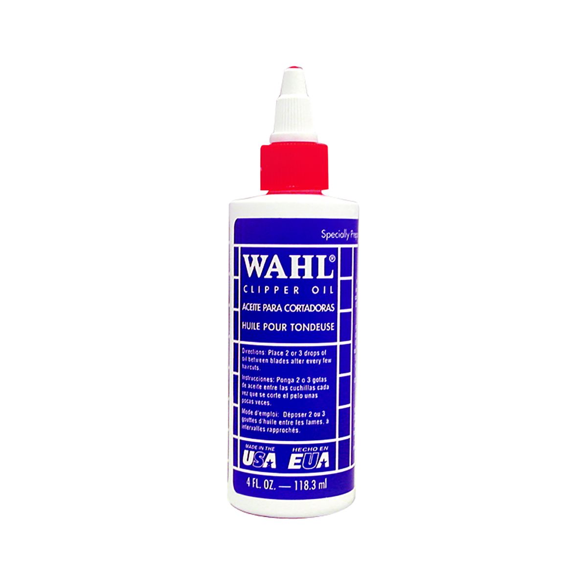 4 oz bottle of Wahl clipper oil