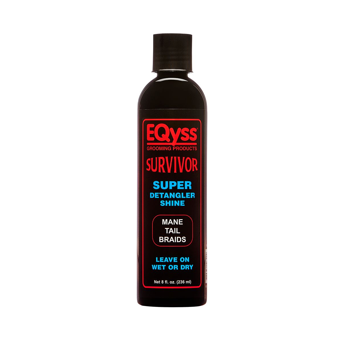 8oz container of EQyss Survivor detangler