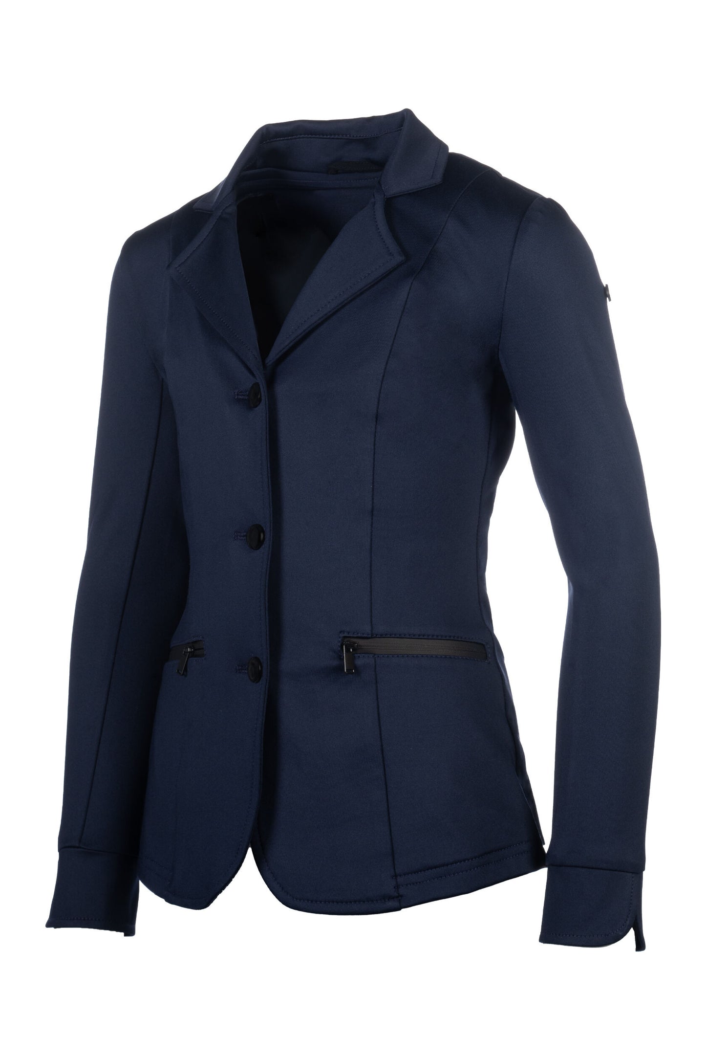 navy blue equestrian show jacket