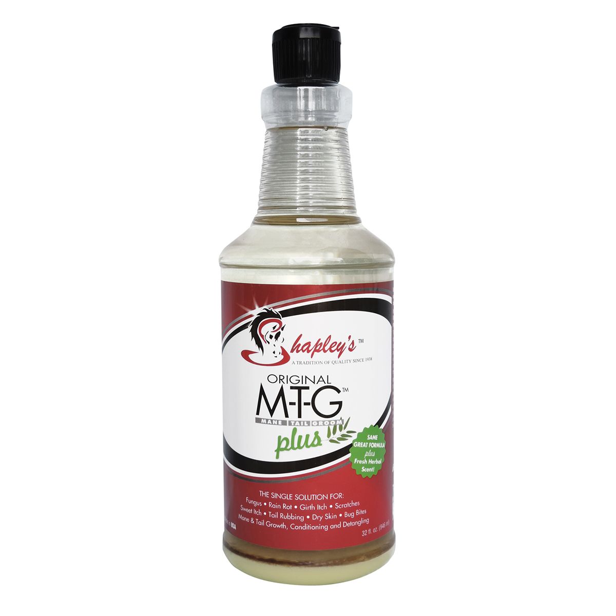 32oz bottle of Shapley's MTG plus