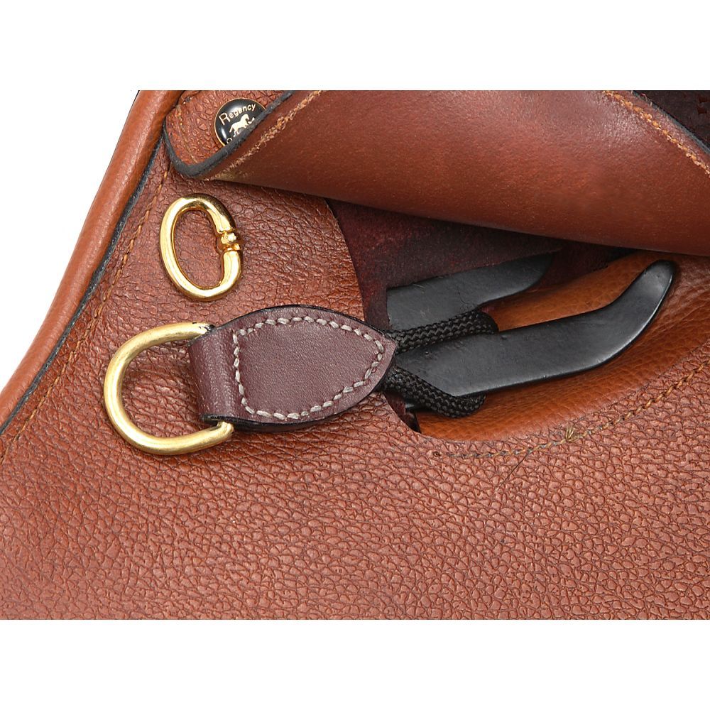 Dee ring attachment for saddle