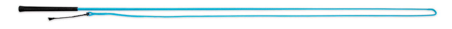 Equine lunging whip - blue