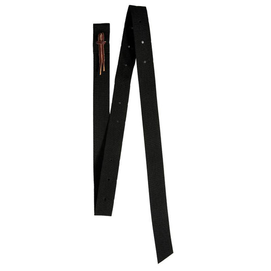 Dark  brown latigo strap