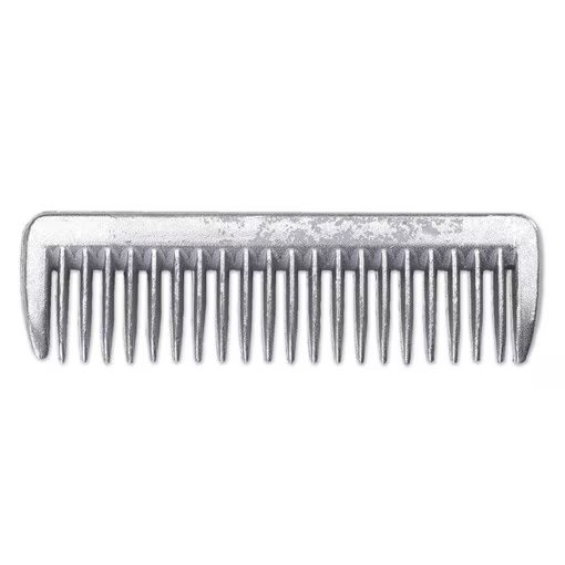 aluminum pulling comb on white background