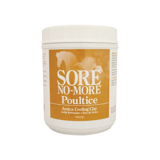 Gold label container of Sore no more poultice
