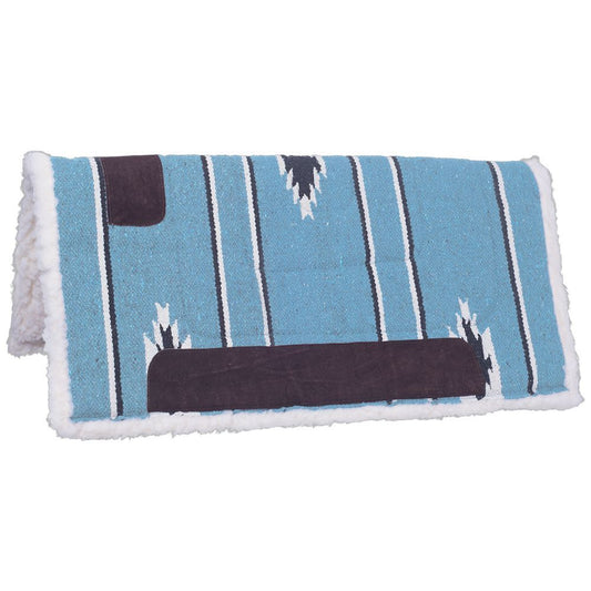 Western print saddle pad.