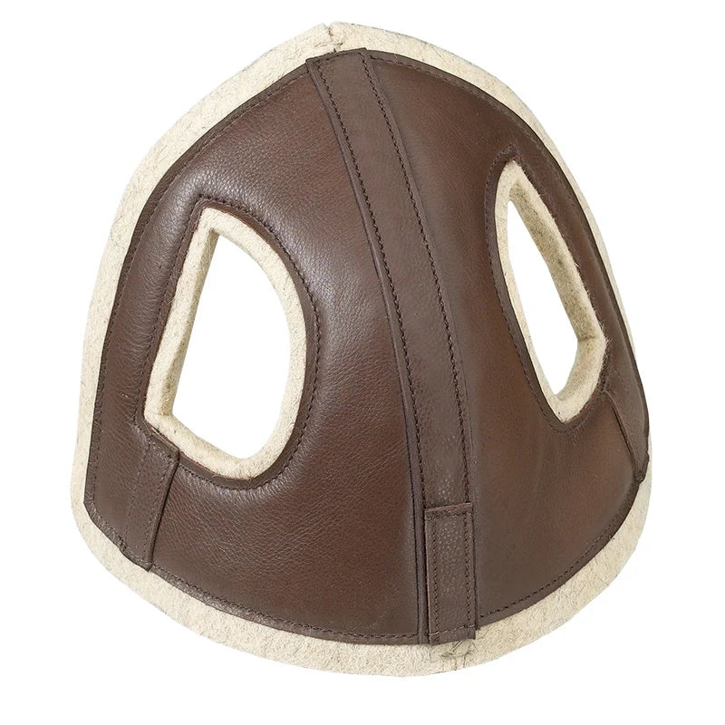 leather head bumper for horse