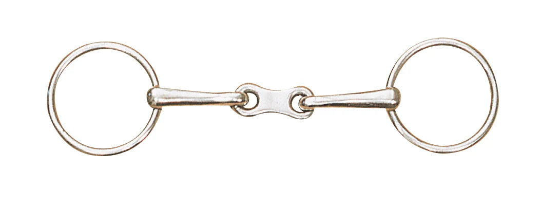 Loose ring bit with french link