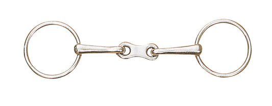Loose ring bit with french link