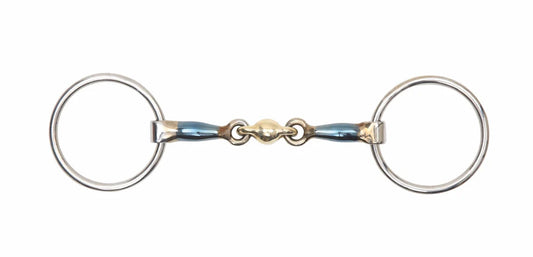 Loose ring bit with lozenge.