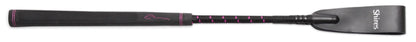 Shires branded jumping crop with pink threads