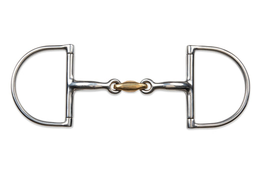 Silver hunter dee bit with brass peanut