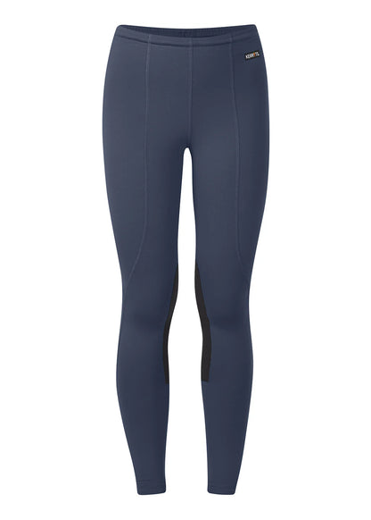 navy riding tights with knee patch