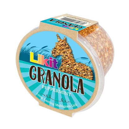 Likit brand horse treatGranola Peppermint flavor