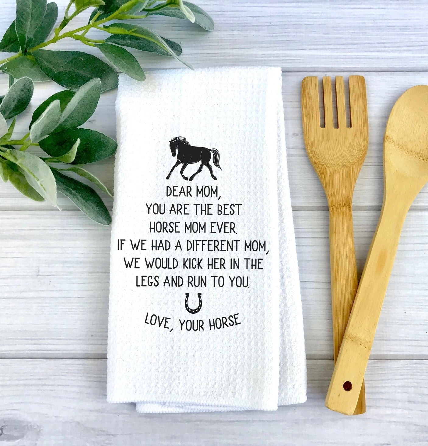 Horse Mom Funny Towel