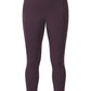 purple equestrian riding tights on white background