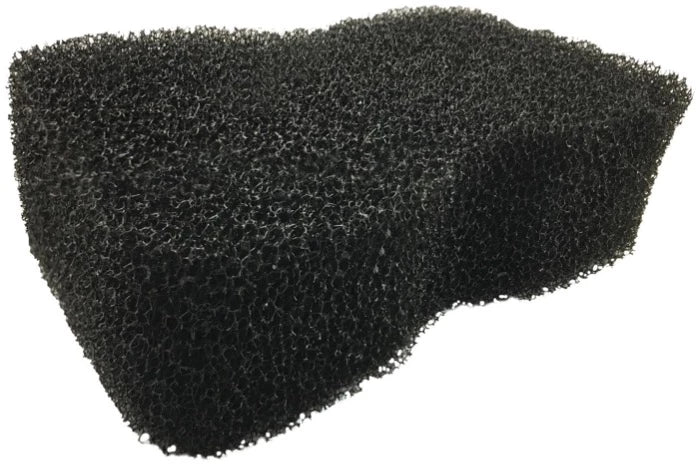 Black equestrian grooming sponge
