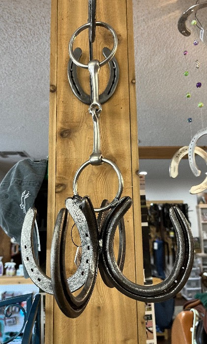 horseshoe art bridle hook 