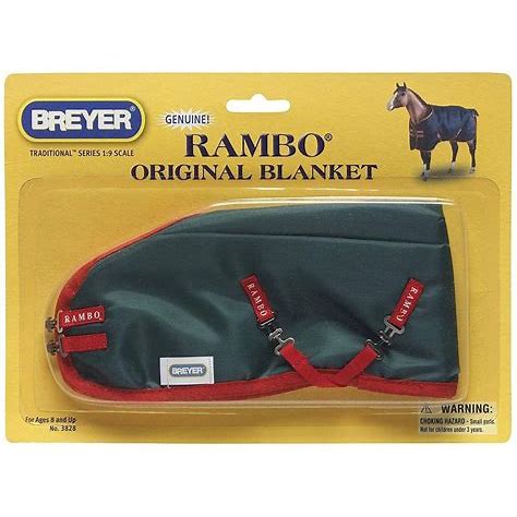 Breyer Rambo Horse Blanket